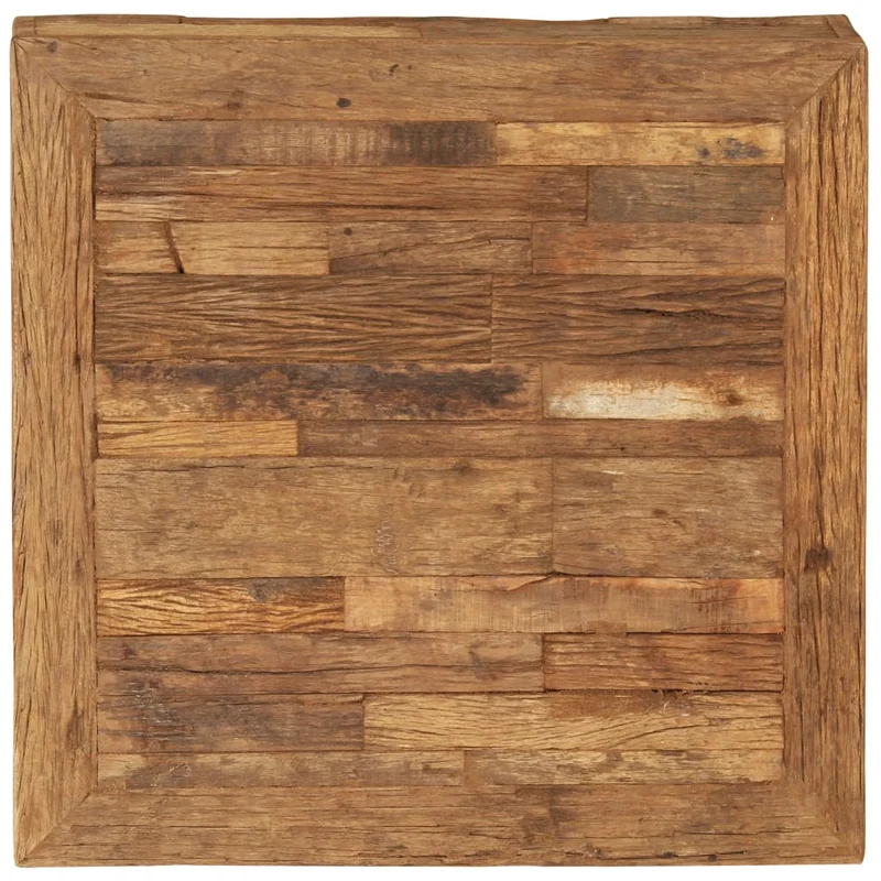 Couchtisch Altholz Massiv 70x70x30 cm