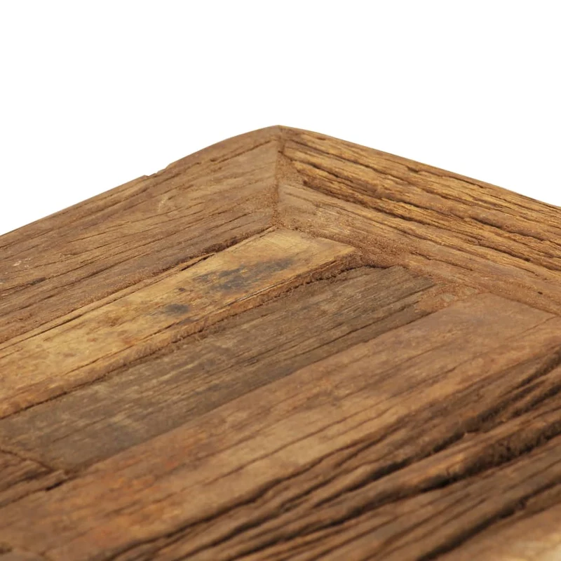 Couchtisch Altholz Massiv 70x70x30 cm