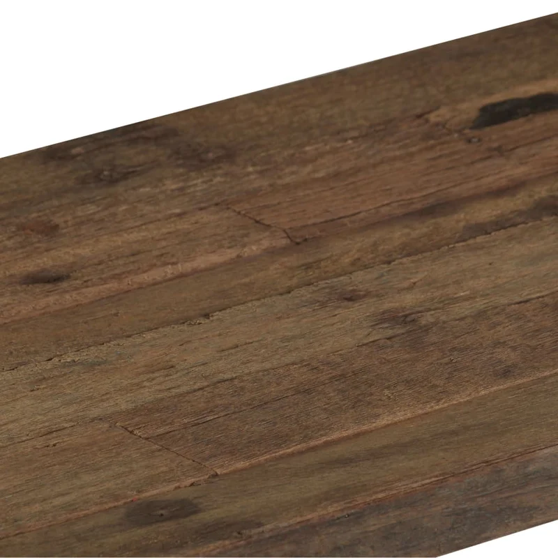Opium-Couchtisch Altholz und Stahl 110×60×35 cm