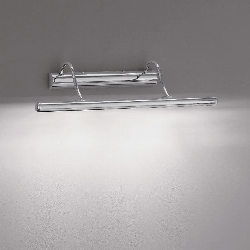 Wandleuchte Metall chrom