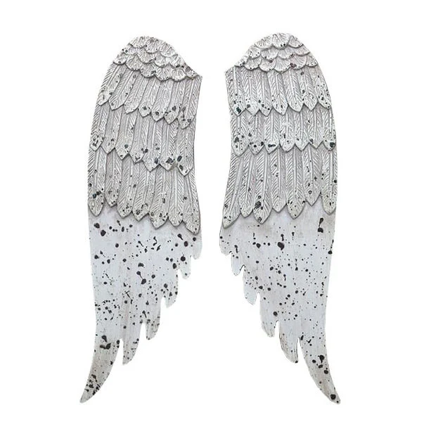 White Wings Wall Plaque