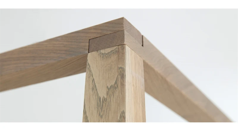Bett Eiche-Natur Landhausstil, Himmelbett Eiche Landhaus, Breite 160 cm