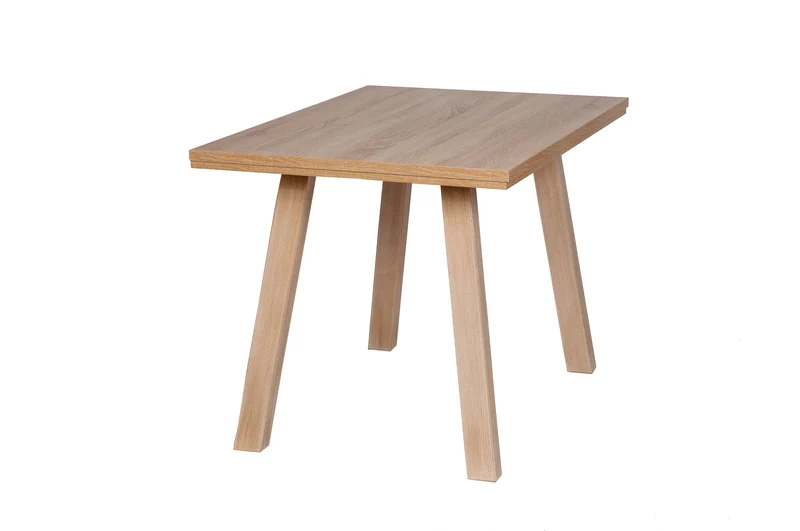 Esstisch 'Der Klassische', 4-Fuß Tisch, Füße Massivholz, 110x75 cm