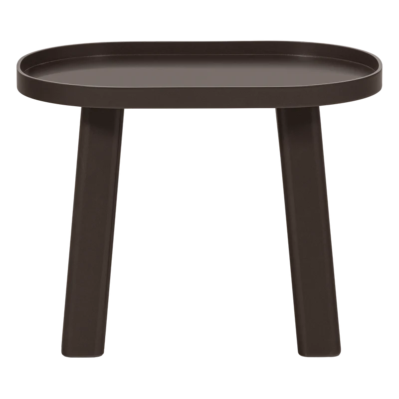 Mosa beistelltisch holz 60x41 cm dunkelbraun