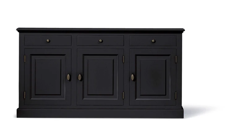 Sideboard weiß, Anrichte weiß Landhaus, Sideboard Landhausstil in vier Farben, Breite 177 cm