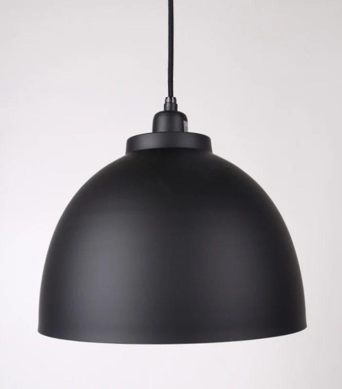 Moderne Pendelleuchte, Farbe Schwarz-Nickel, Ø 45 cm