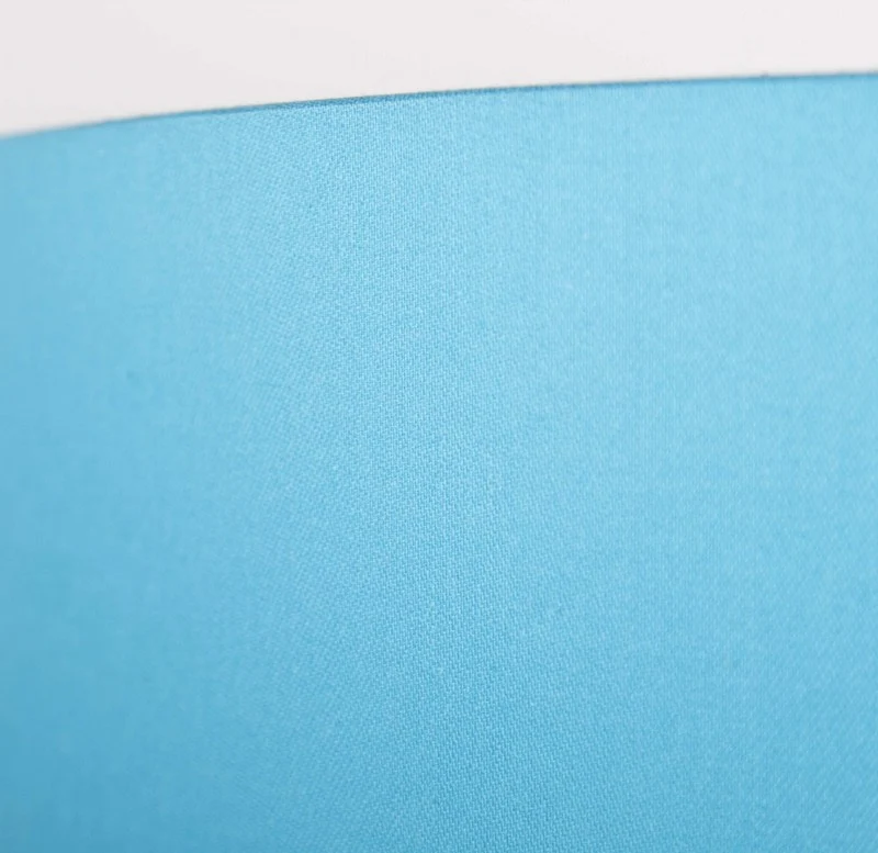 Stehleuchte mit LED-Leselampe, Lampenschirm in Farbe Türkis-Blau