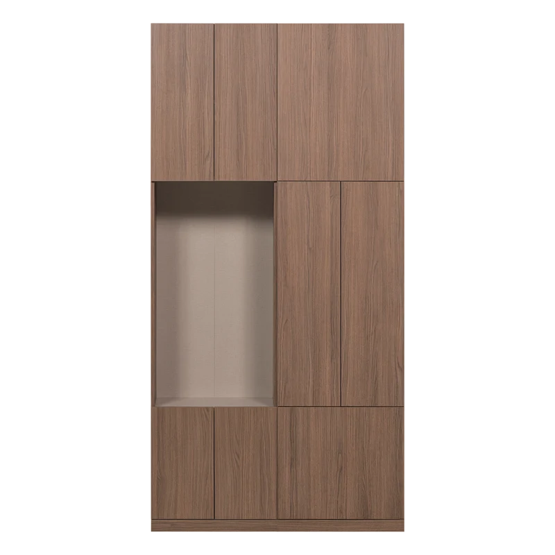 Build Wandschrank-Kombination 108 cm Eichendekor Braun