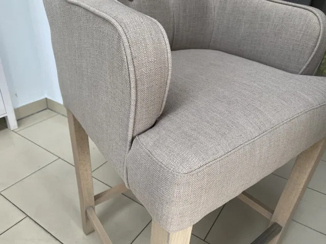 Barstuhl Landhaus, Barhocker Sand, Sitzhöhe 65 cm