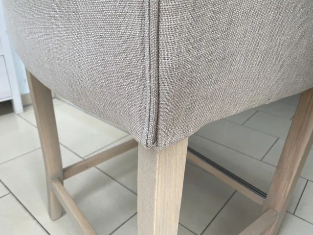 Barstuhl Landhaus, Barhocker Sand, Sitzhöhe 65 cm