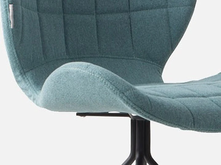 2er Set, Stuhl gepolstert, Esszimmerstuhl Farbe Blau