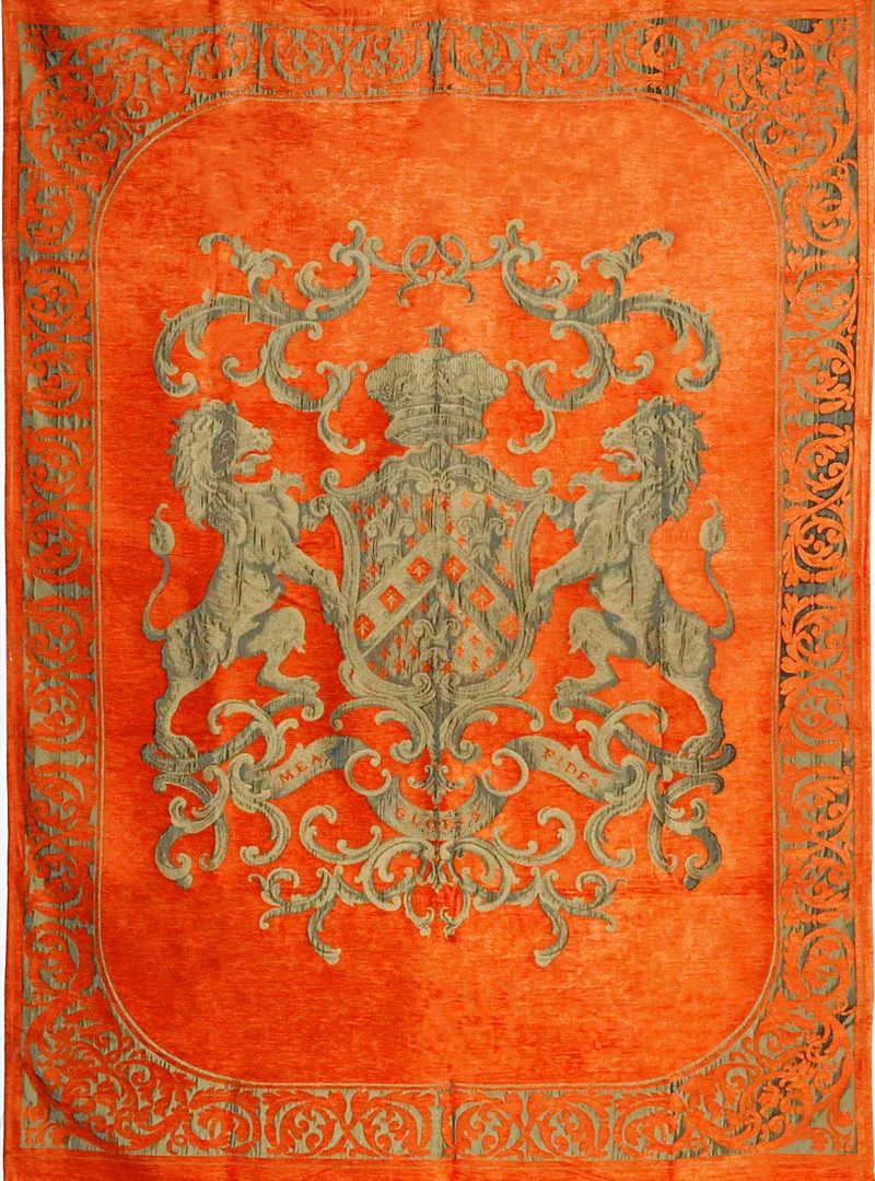 Dekokissen orange, Kissen orange, Größe 55 x 55 cm