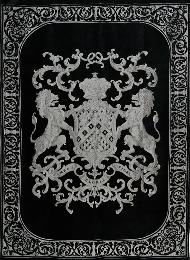 Decke schwarz-Silber, Plaid schwarz-Silber, Größe 175 x 235 cm