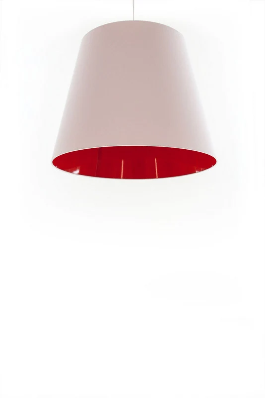 Design-Pendelleuchte, moderne Pendellampe in fünf verschiedenen Farben, 40 cm