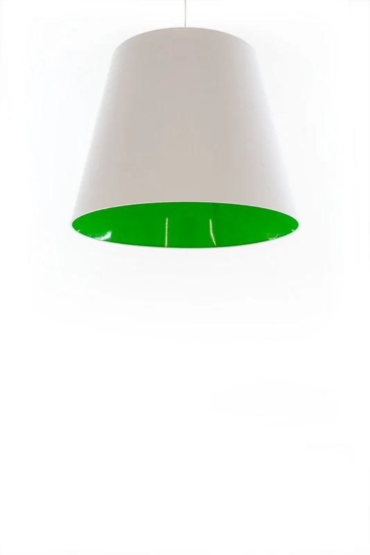 Design-Pendelleuchte, moderne Pendellampe in fünf verschiedenen Farben, 33 cm