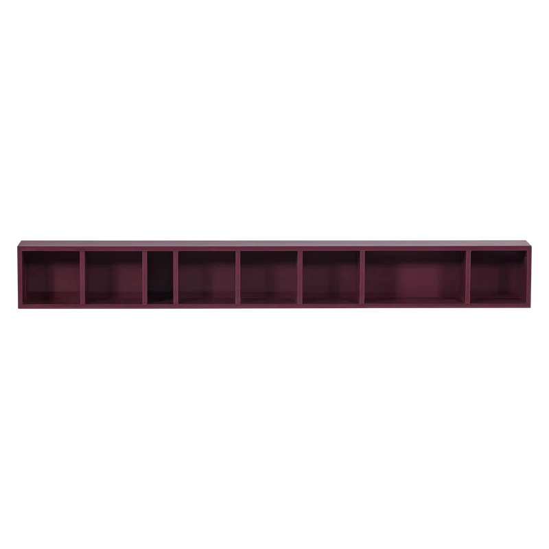 Show it wandschrank mdf bordeauxrot