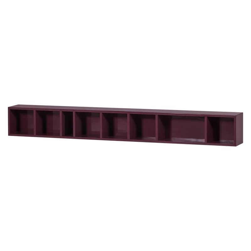 Show it wandschrank mdf bordeauxrot