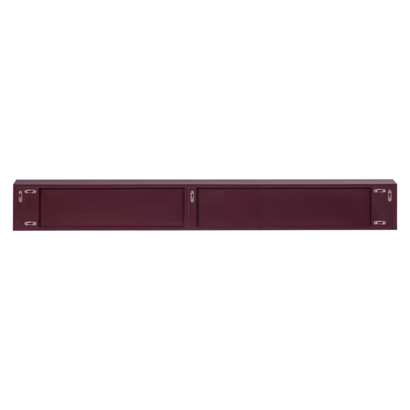 Show it wandschrank mdf bordeauxrot