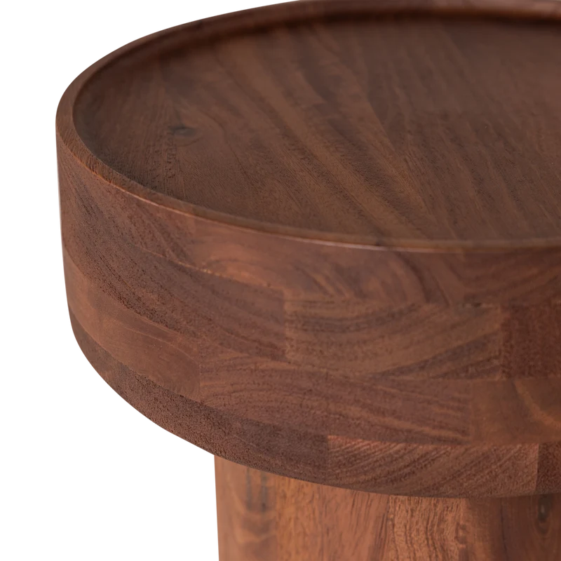 Dara beistelltisch mango holz braun