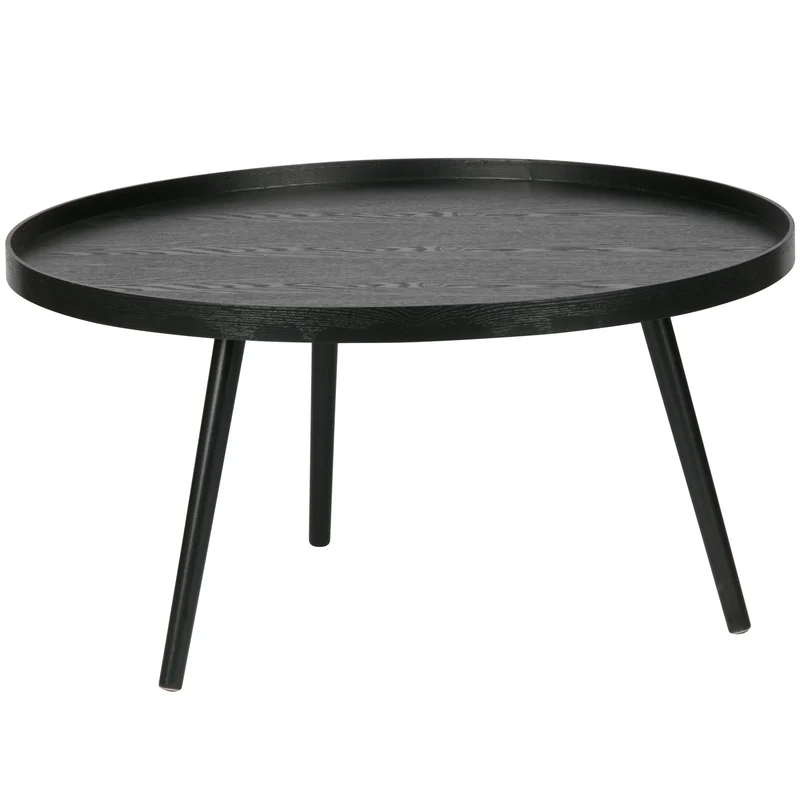 Mesa XL holz beistelltisch schwarz