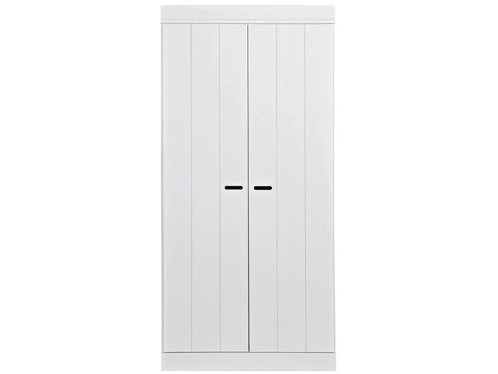 Kleiderschrank Weiß, Schrank, Breite 94 cm