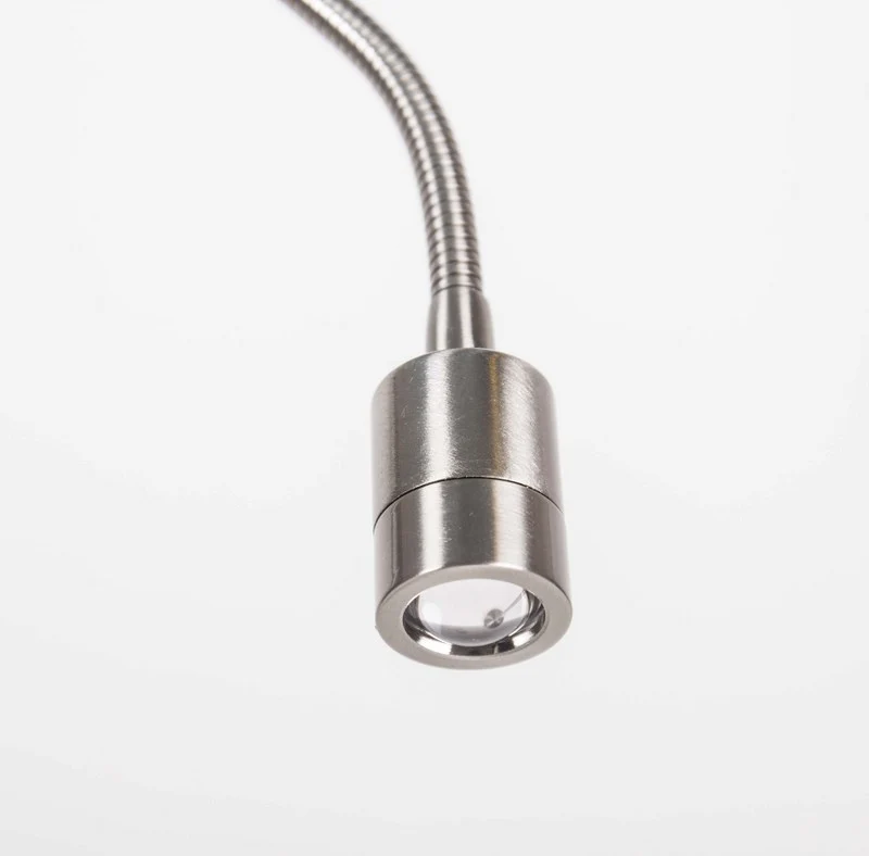 Stehleuchte mit LED-Leselampe, Lampenschirm in Farbe Pink