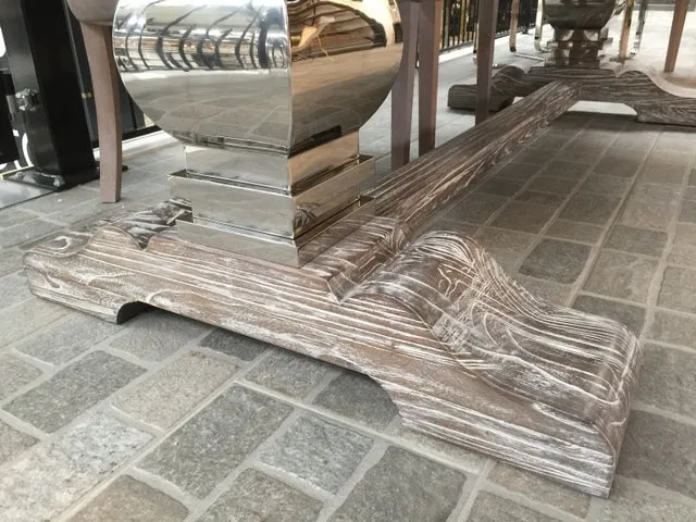 Klostertisch, Esstisch aus Massivholz, Tisch im Landhausstil, Länge 240 cm