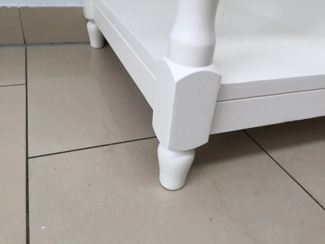 Waschtisch weiß Massivholz, Landhaus Waschtisch weiß mit drei Schubladen, Breite 128 cm