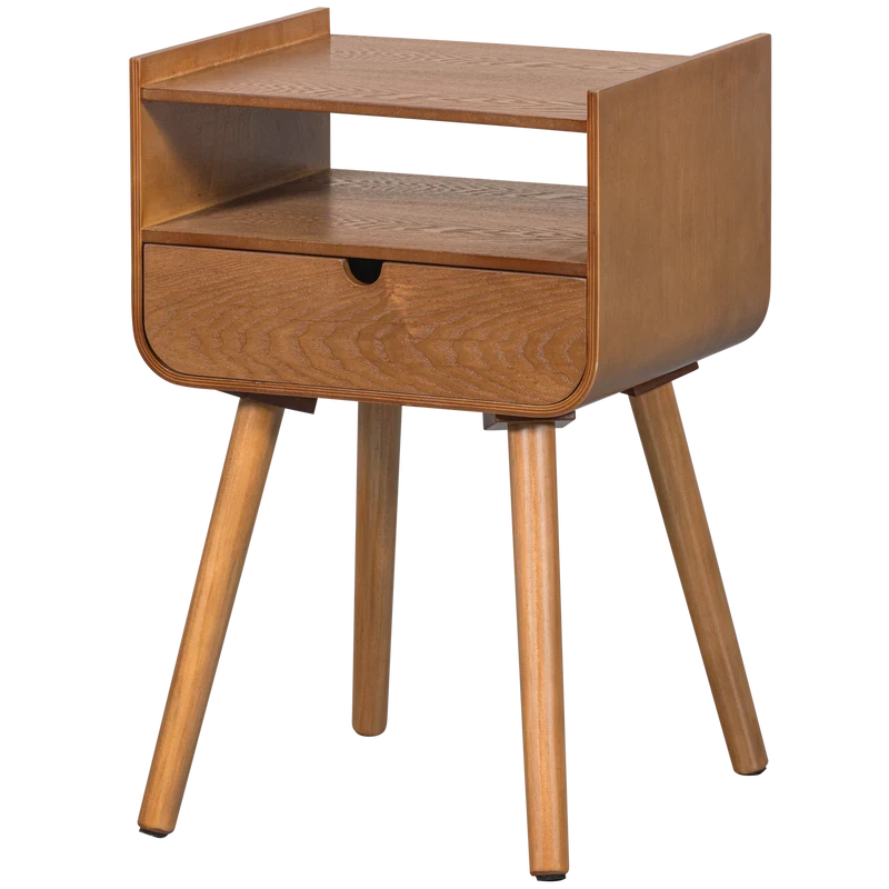 Nils Nachttisch/Beistelltisch Holz natur