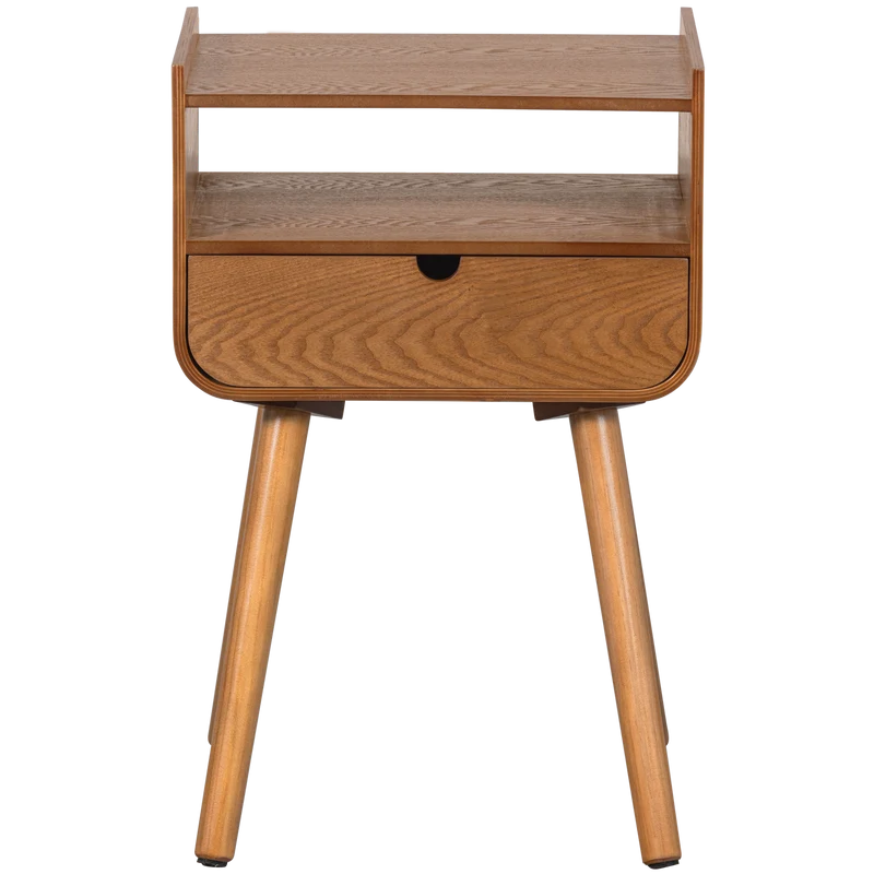 Nils Nachttisch/Beistelltisch Holz natur