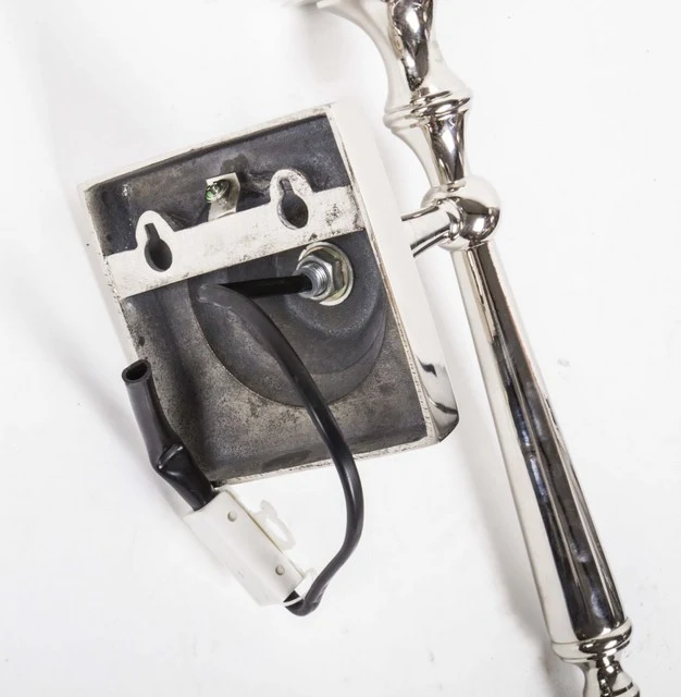 Wandleuchte Silber, Wandlampe Silber, Wandleuchte für Lampenschirme