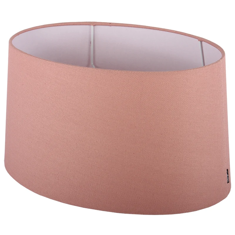 Lampenschirm rosa, Lampenschirm oval Ø 30 cm