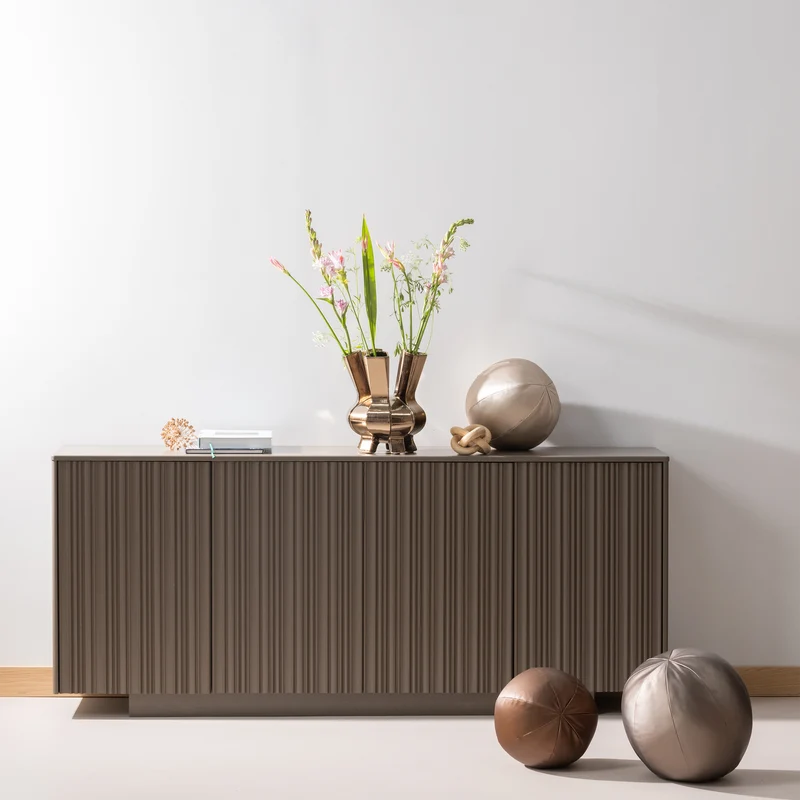 Nova Sideboard 200 cm Kiefer Trüffelbraun
