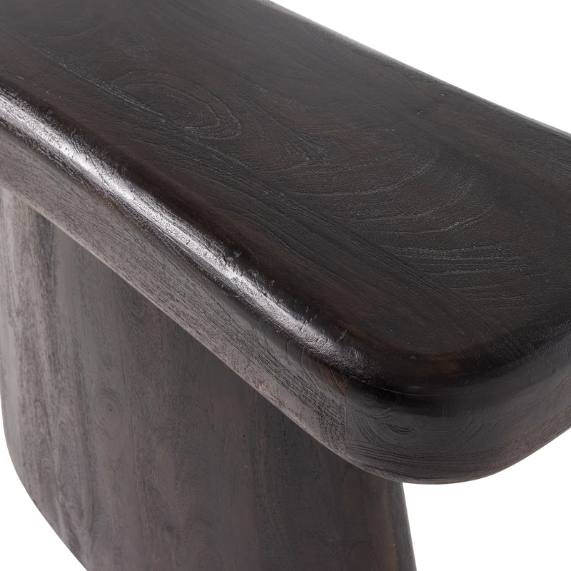 Amco Beistelltisch Mangoholz schwarz