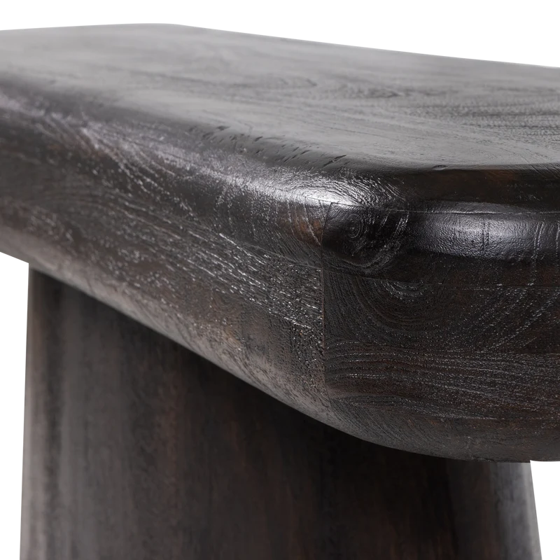 Amco Beistelltisch Mangoholz schwarz