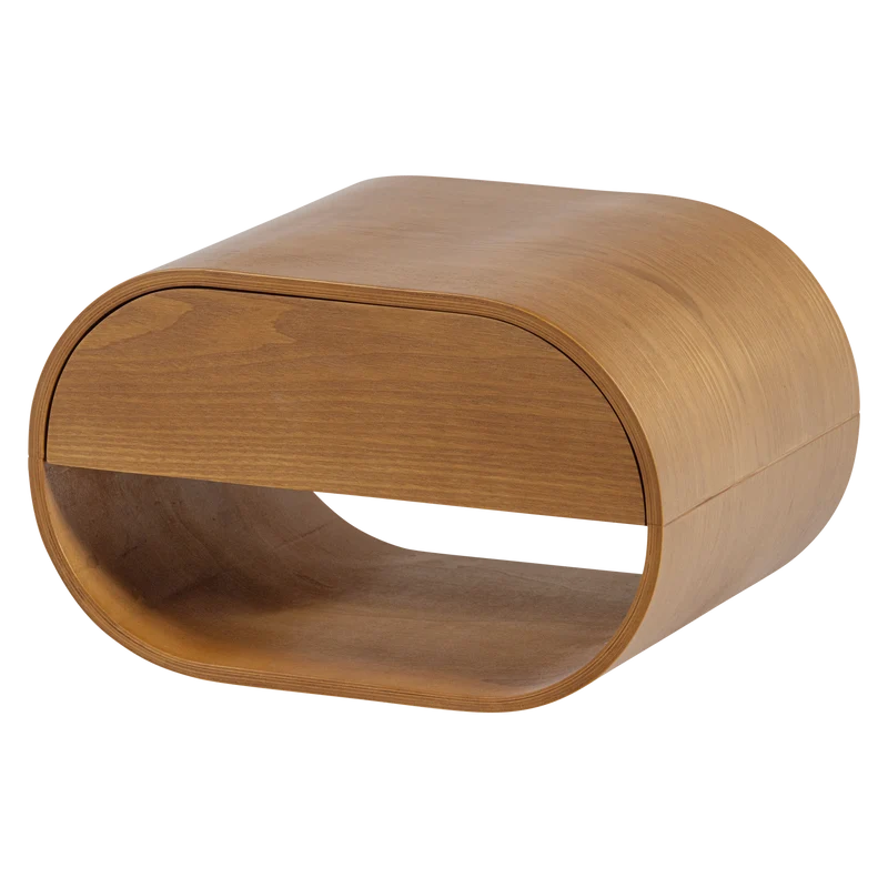 Momo hängendes kommode/nachttisch holz braun