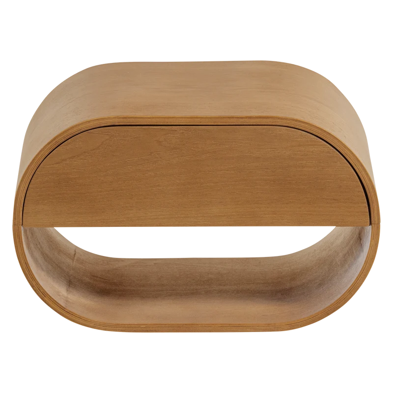 Momo hängendes kommode/nachttisch holz braun