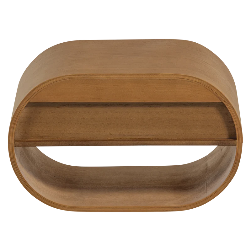 Momo hängendes kommode/nachttisch holz braun