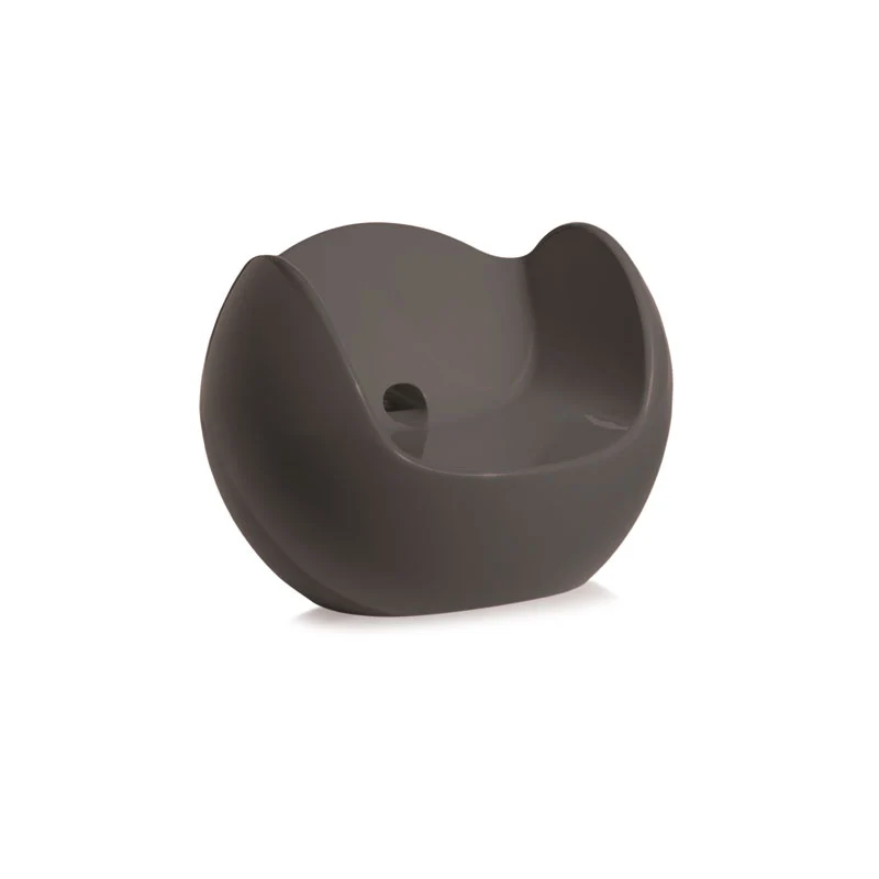 Outdoor-Sessel braun Kunststoff, Outdoor Loungesessel braun, Garten-Sessel in verschiedenen Farben