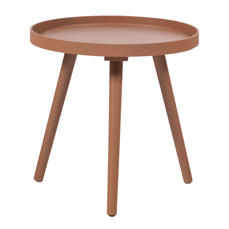Sasha beistelltisch ø41 cm holz altrosa