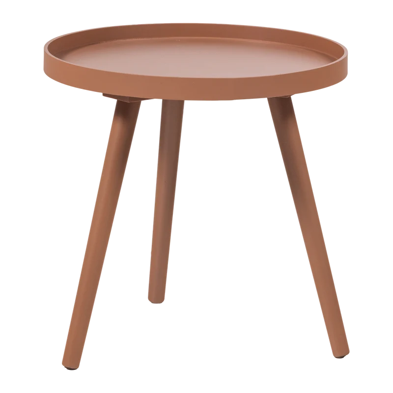 Sasha beistelltisch ø41 cm holz altrosa