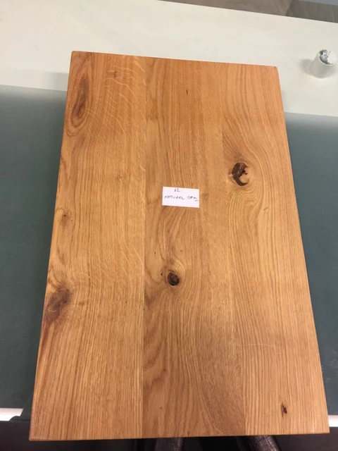 Esstisch Eiche Tischplatte, Tisch Glas-Massivholz Tischplatte Industriedesign, Tischgestell Metall, Maße 200 x 100 cm