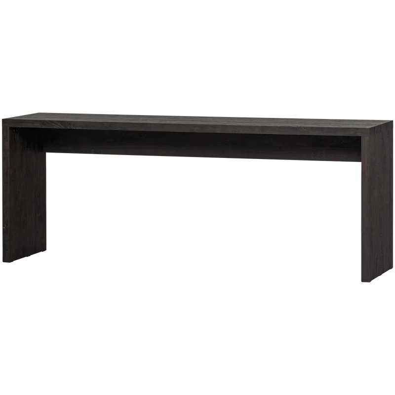 Maan Beistelltisch MDF dunkelbraun