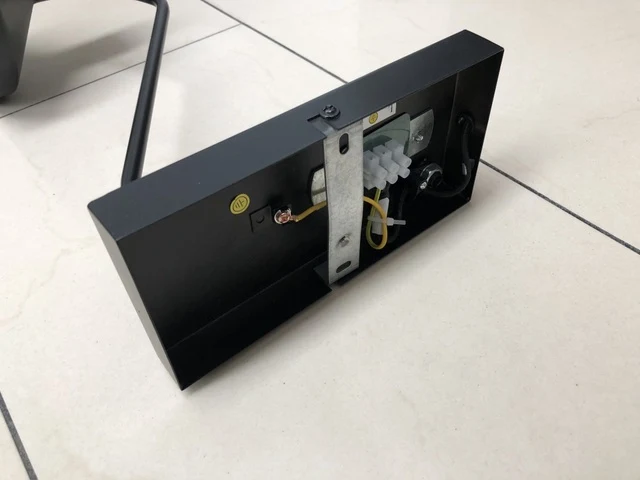 Wandleuchte schwarz Metall, Wandlampe schwarz Industriedesign
