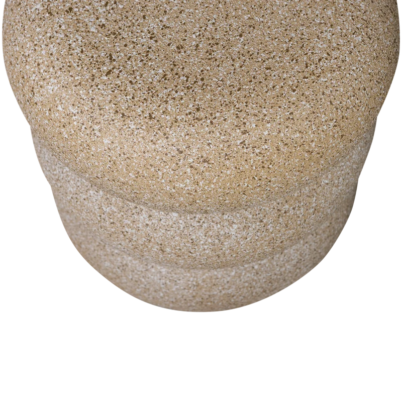 Laurel Beistelltisch mit Sprenkeln in Beige