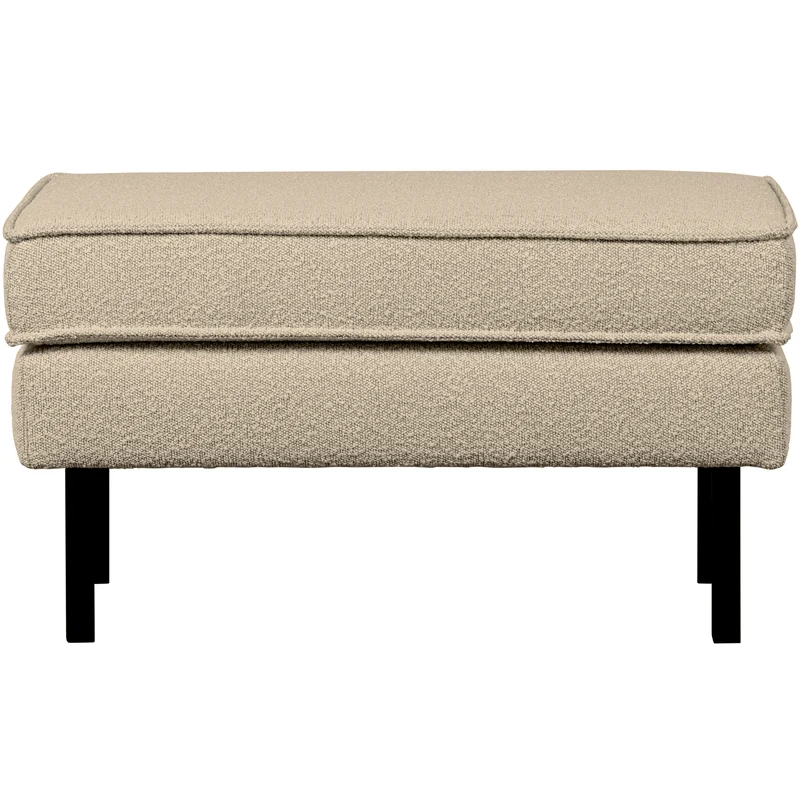 Rodeo fusshocker auf beine bouclé beige