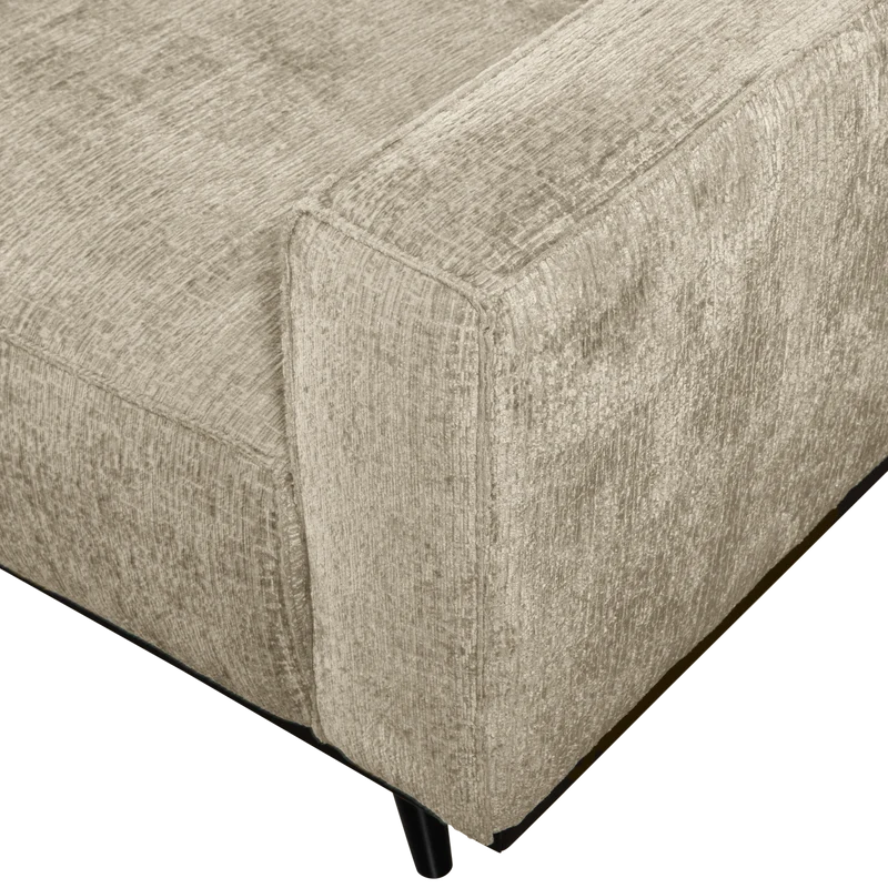 Statement 3-sitzer 230 cm structure velvet wheatfield