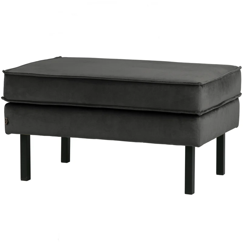 Rodeo fusshocker auf beine velvet antrazit
