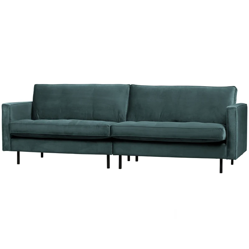 Rodeo classic 3-sitzer sofa velvet teal