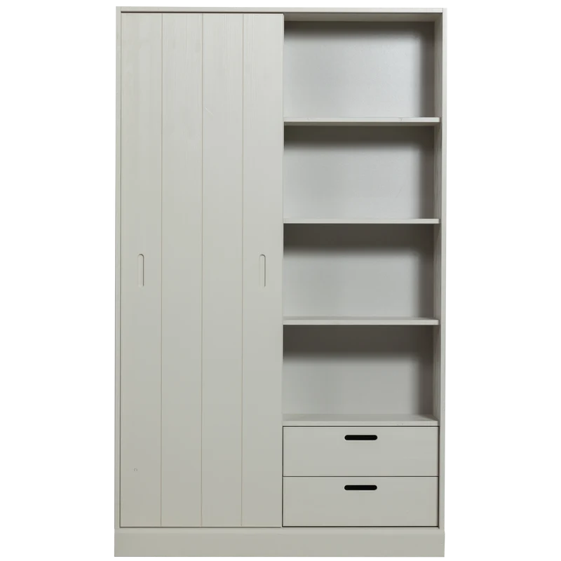 Mila Schiebetürenschrank Kieferstaub